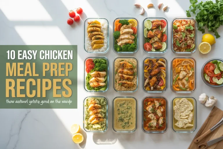 10 Easy Chicken Meal Prep Recipes That Actually Taste Good All Week