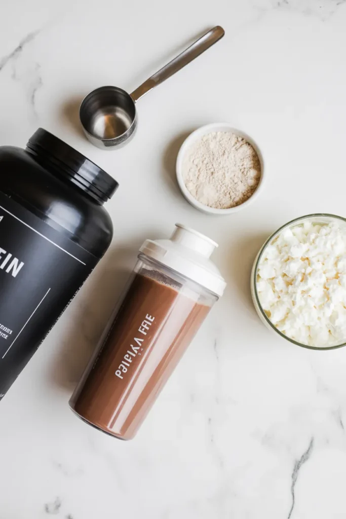 Best muscle building supplements whey protein creatine and casein to complement high protein meal prep