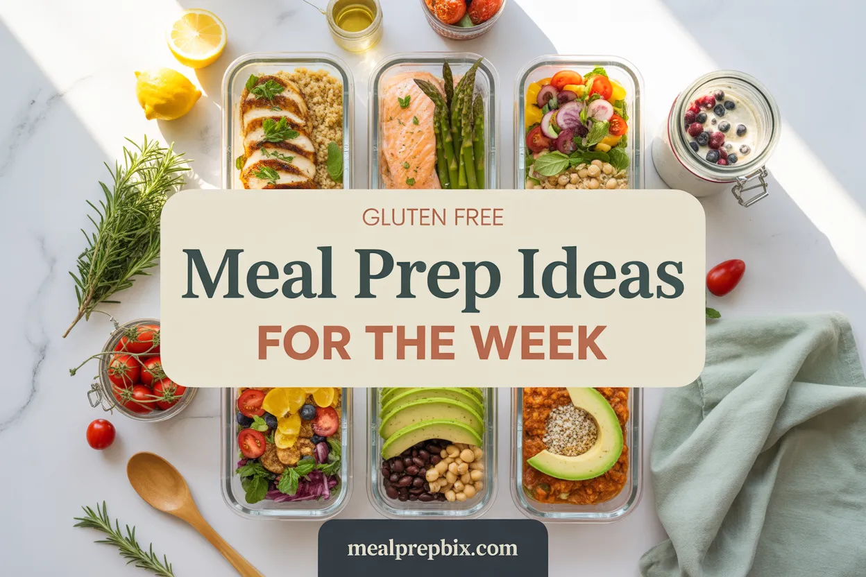 Gluten Free Meal Prep Ideas for the Week (That Actually Stay Fresh and Taste Good)