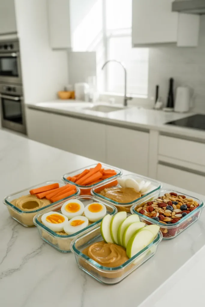  Healthy gluten free snack meal prep ideas in small containers