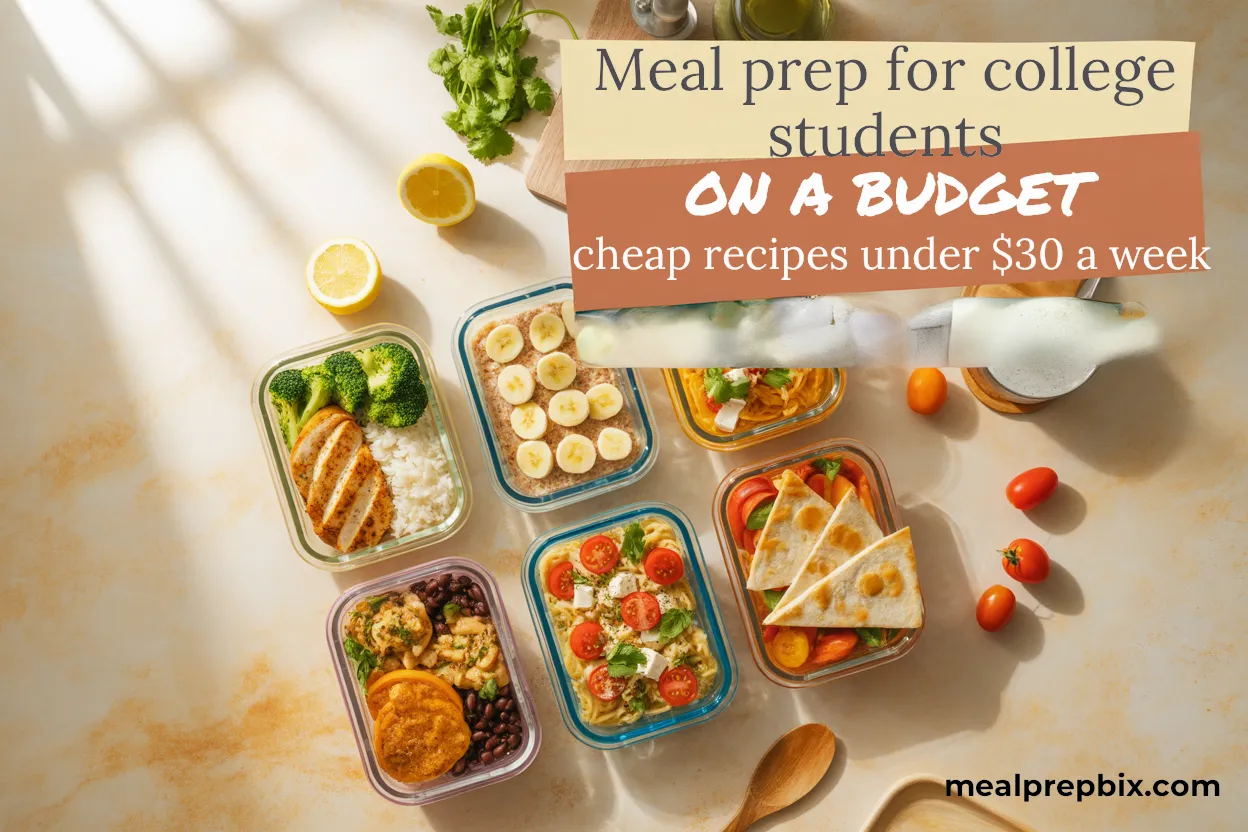 Meal Prep for College Students on a Budget A Real Guide That Actually Works