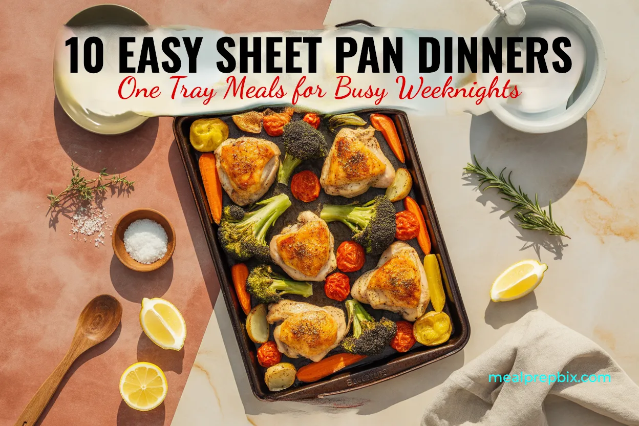 Sheet Pan Dinners 10 Easy One Tray Meals